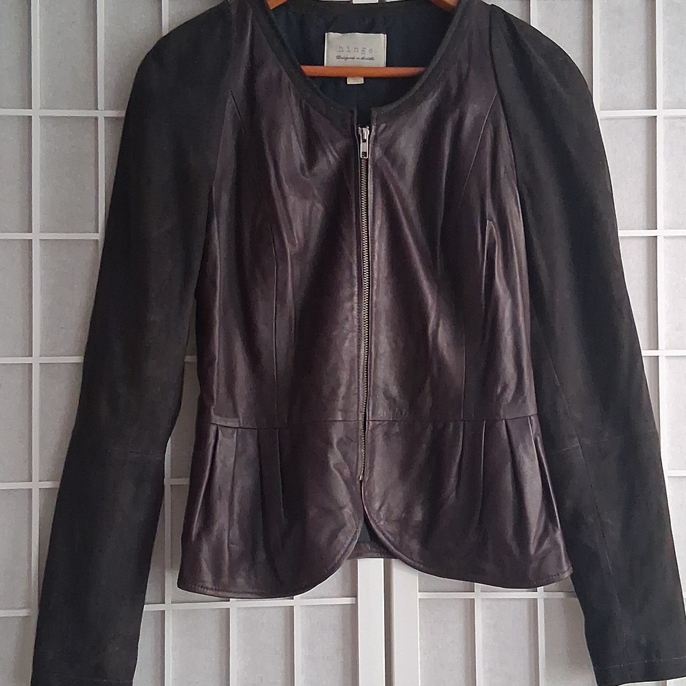 Hinge Leather Jacket